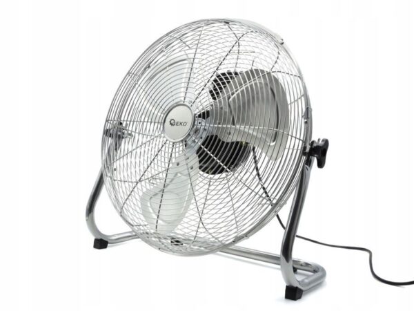 GEKO Wentylator podłogowy 50cm INOX G80472 - obrazek 2